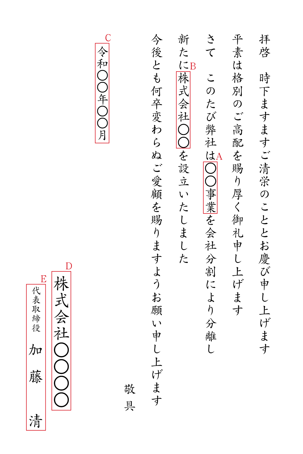会社分割（簡潔）