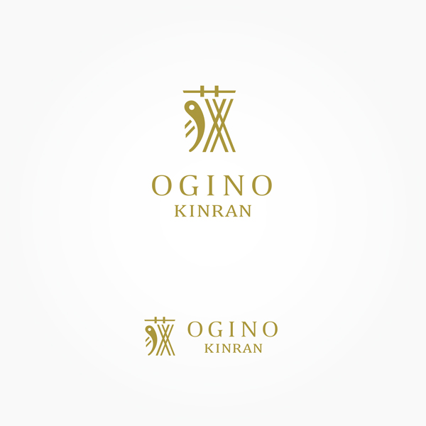 ロゴマーク 荻野金襴様「OGINO KINRAN」ロゴマーク